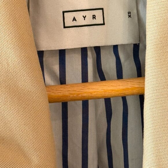 AYR The Espionage Trench Coat Jacket in Size XS Retail: $695 - Picture 3 of 9